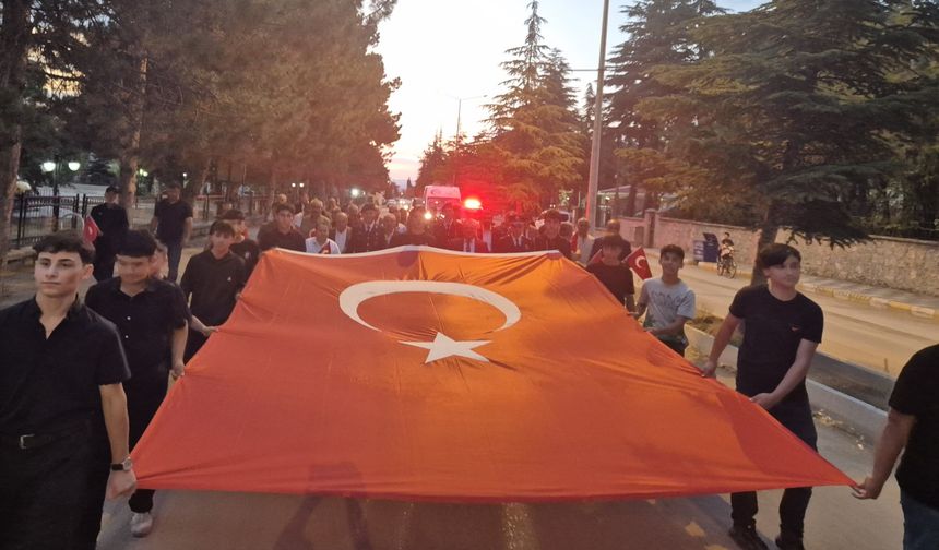 Boğazkale'de 15  Temmuz etkinliği