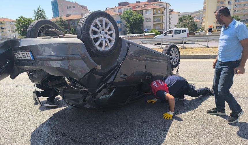 Çorum’da üzücü kaza: 1’i çocuk 8 kişi yaralandı