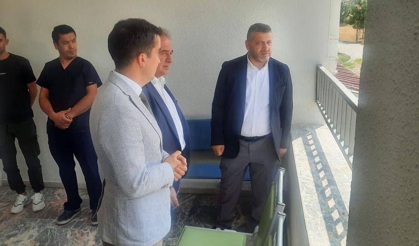 Zehir’den Boğazkale  Devlet Hastanesi ziyareti