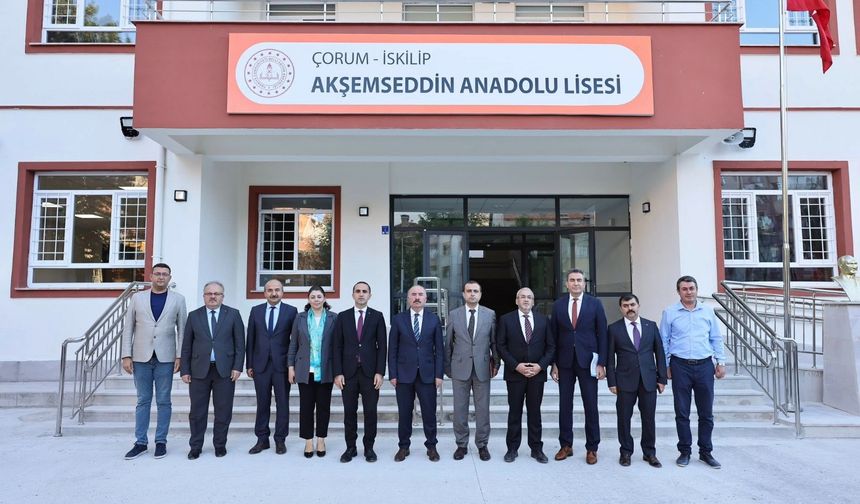 İskilip’e yeni  Anadolu Lisesi