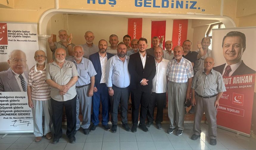 Saadet Partisi’nde Temizkan  yeni Osmancık İlçe Başkanı