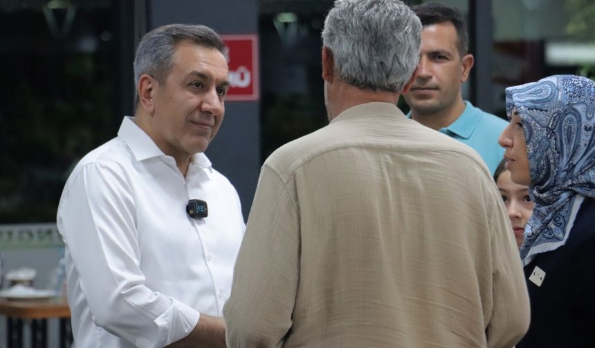Dere: “Yaşanan sorunların  çözümü için buradayız”