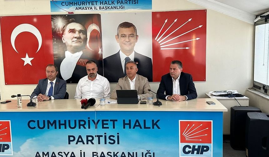 Tahtasız Amasya’da saha çalışmasında…