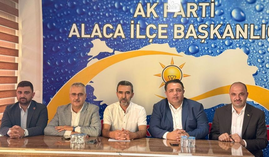 AK Parti Alaca Danışma Meclisi toplantısı yapıldı