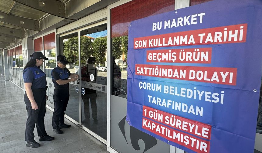 Ünlü zincir markete kapatma cezası!