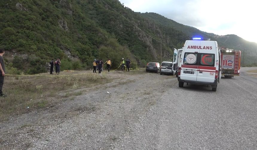 Nehire uçan araçta feci son: Bir aile yok oldu
