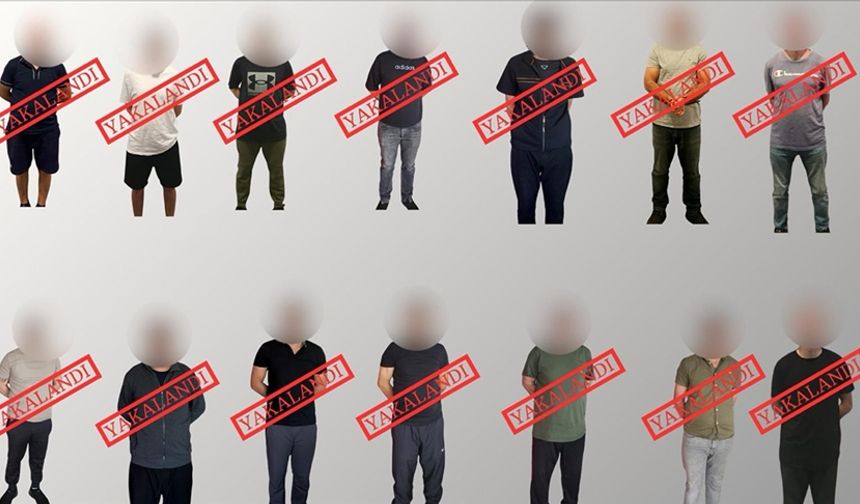 Kırmızı bültenle ve ulusal seviyede aranan 14 suçlunun Türkiye'ye iadesi yapıldı
