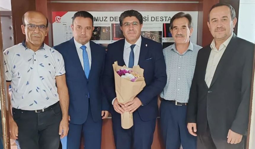 Laçin MEM’de  bayrak değişimi