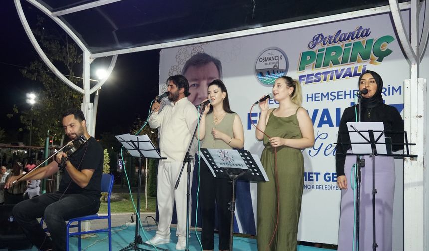 Osmancık’ta Pırlanta  Pirinç Festivali başladı