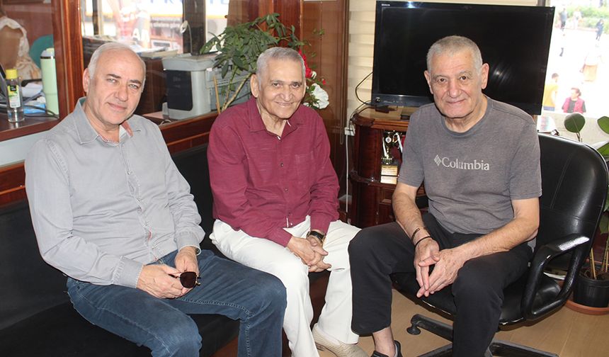 Ahmet Ünal ve Erdal Ertuğrul’dan ziyaret
