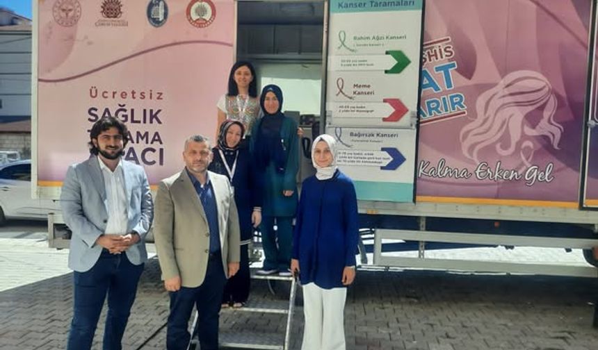 Bayat’ta ücretsiz  kanser taramaları