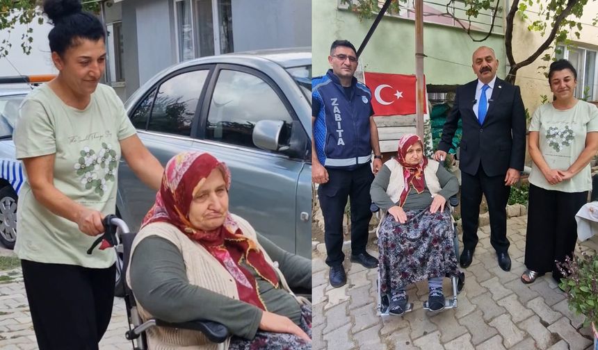 İsbir’den engelli vatandaşa akülü  tekerlekli sandalye desteği
