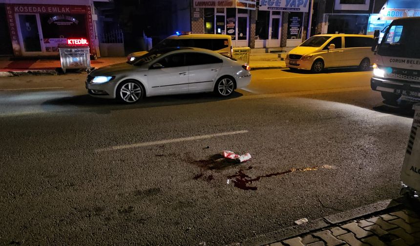 Hava almak için dışarıya çıktı silahlı saldırıya uğradı