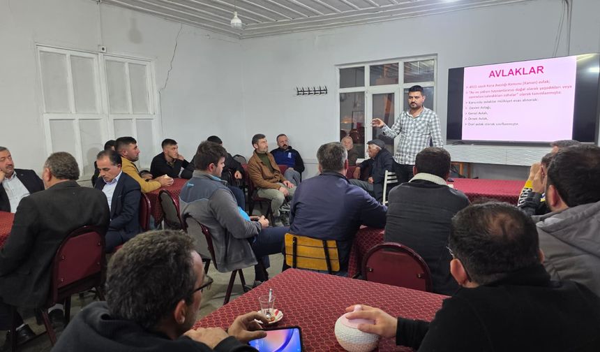 Laçin'de avcılık kursu düzenlendi