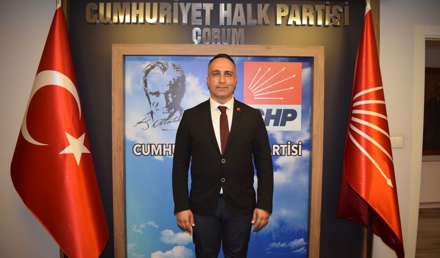 CHP Çorum İl  kongresi yarın
