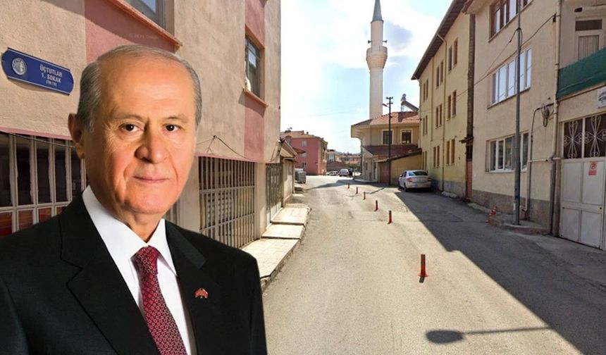 Çorum'da Devlet Bahçeli’nin ismi caddeye verildi!