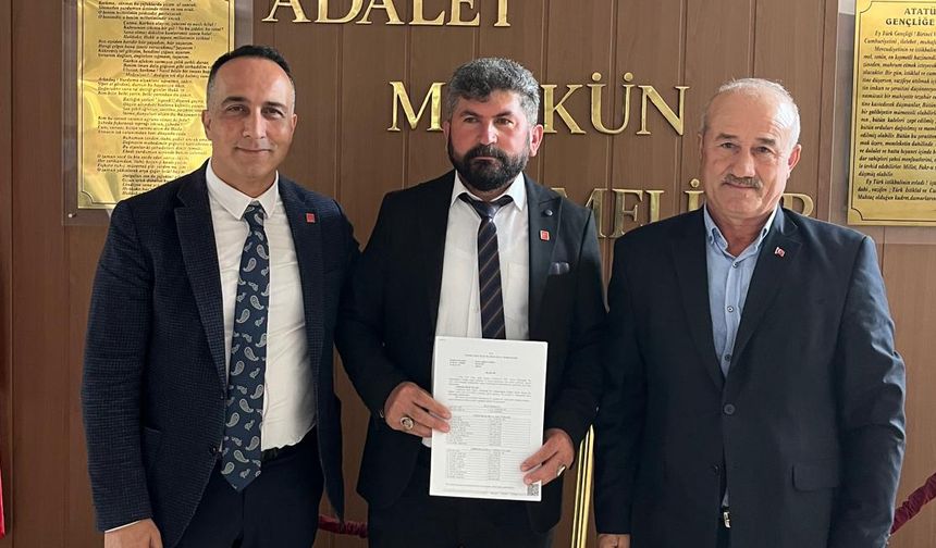 Uğurludağ CHP yönetimi  resmen görevine başladı