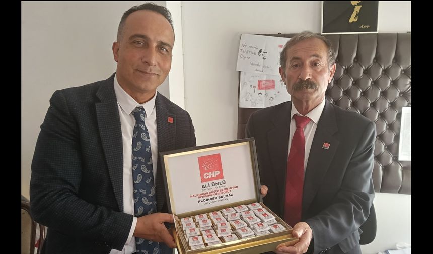 Ali Ünlü mazbata aldı