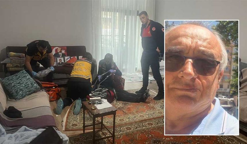 Emekli astsubay  evinde ölü bulundu