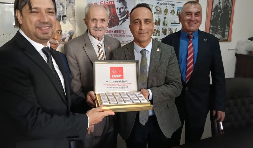 Osmancık CHP’de mazbata  ve devir teslim töreni yapıldı