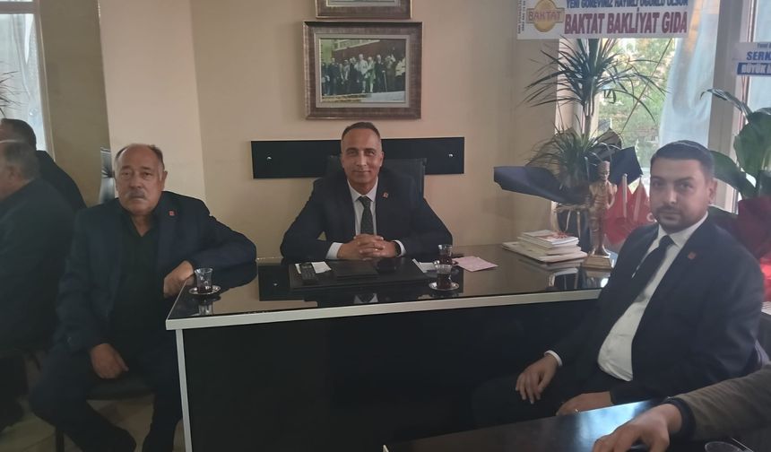 Solmaz’dan Sungurlu İlçe Teşkilatı’na ziyaret