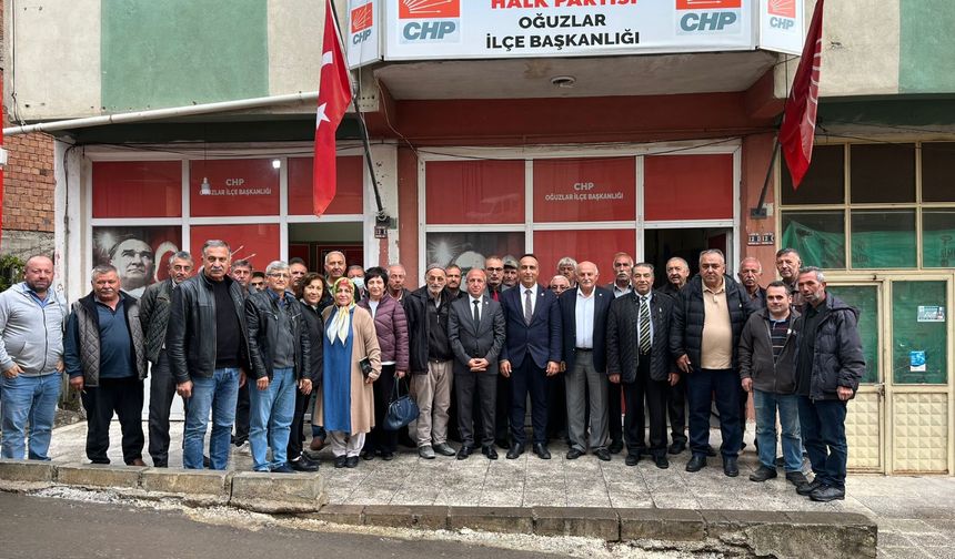 CHP İlçe Örgütü’nde görev bölümü yapıldı