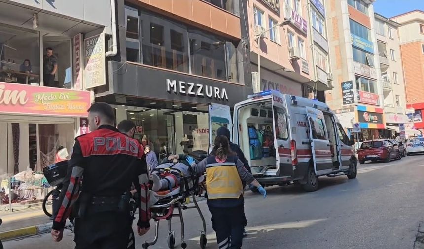 Sel Sokak'ta motosiklet kazası: 1 yaralı