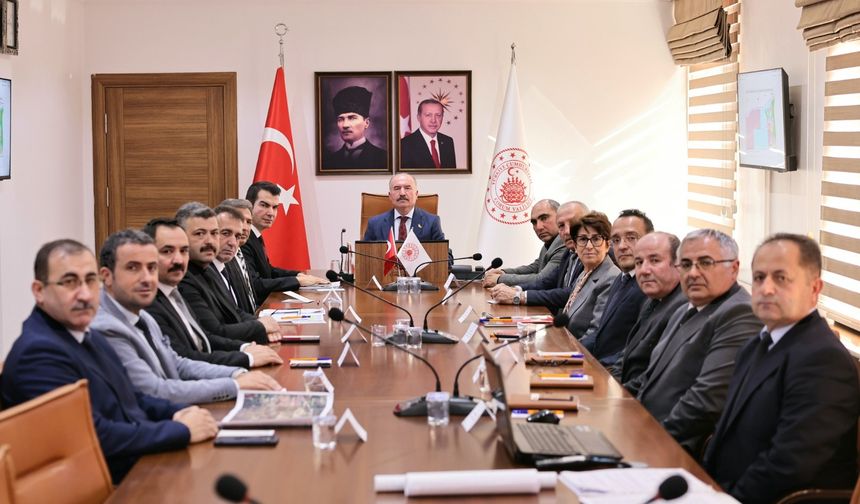 Sungurlu OSB Müteşebbis Heyeti toplandı