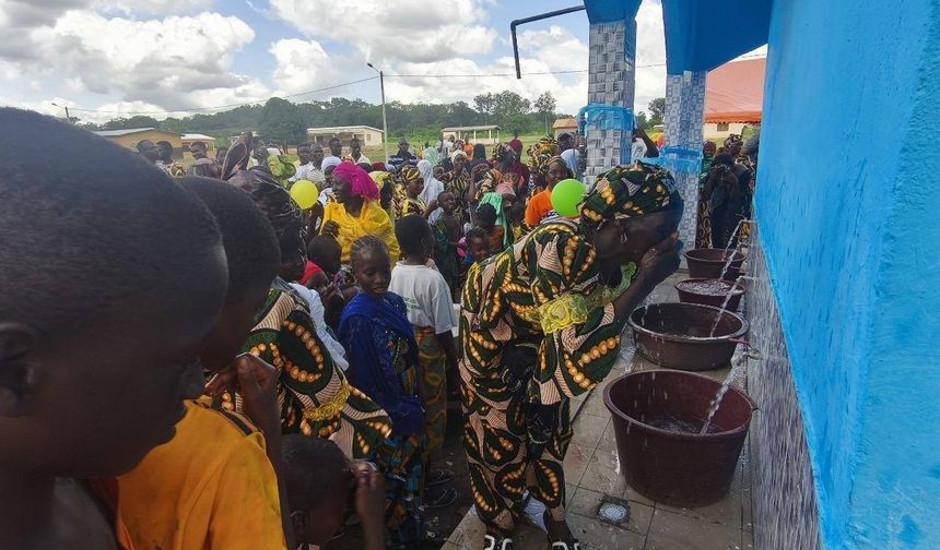 Çorum’dan Fildişi  Sahili’ne su kuyusu