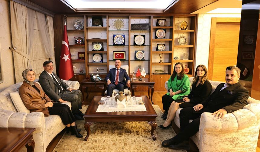 Çorum Barosu'ndan  Vali Çalgan’a ziyaret