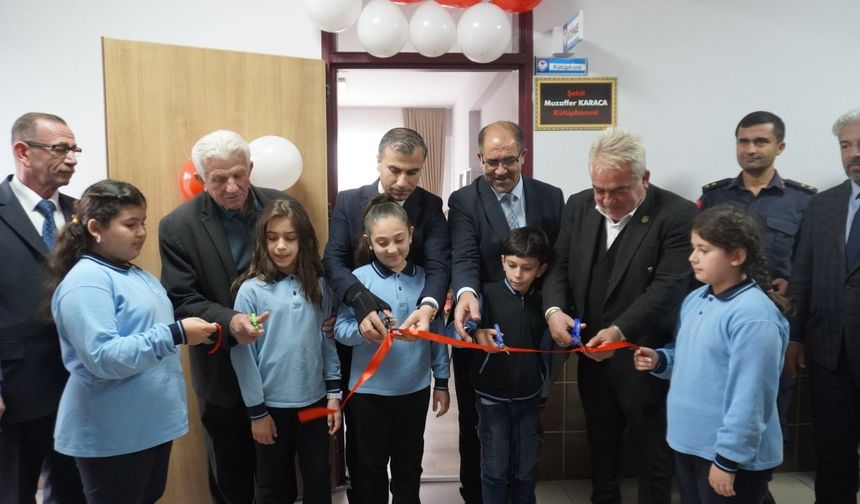 Şehitlerin isimleri okullarının  kütüphanelerinde yaşatılacak