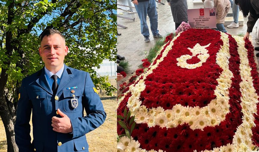Çorumlu şehidin kabri çiçeklerle donatıldı