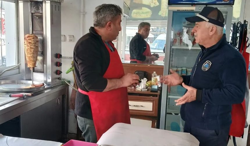 Dönercilere denetim