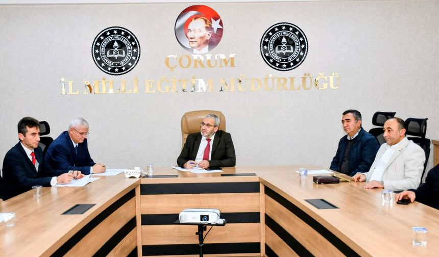 Taşımalı eğitim görüşüldü