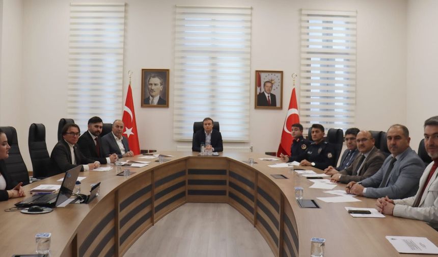 Alaca'da Çocuk Koruma Kanunu  Koordinasyon Toplantısı yapıldı