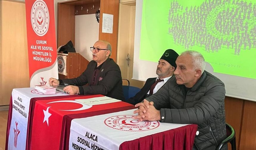 Alaca’da gaziler  gençlerle buluştu