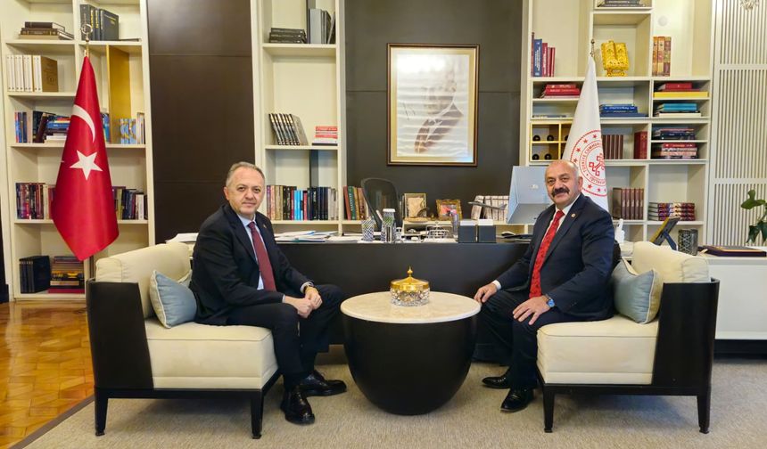 İsbir’den Bakan Yardımcısı  Gökhan Yazgı’ya ziyaret