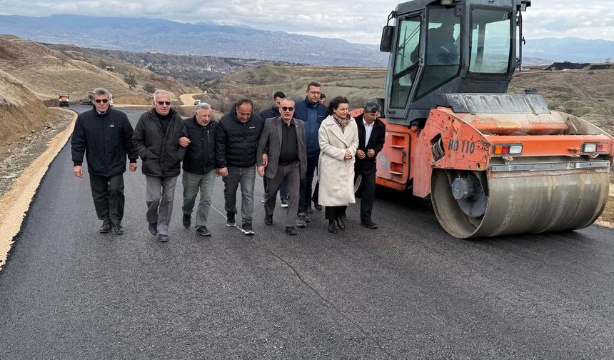 Tutuş yollarına asfalt