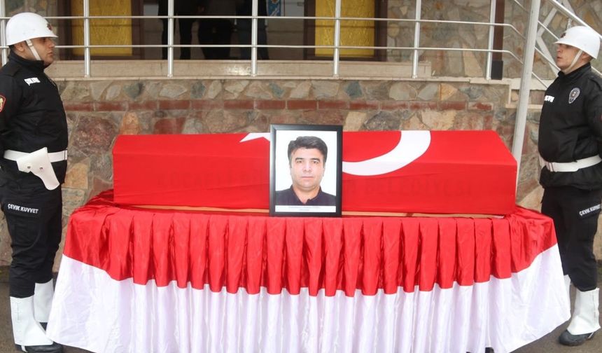 Çorum'da hayatını kaybeden polis toprağa verildi