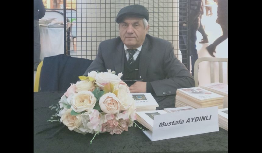 Aydınlı, Kitap Fuarı’nda okurlarıyla buluşacak