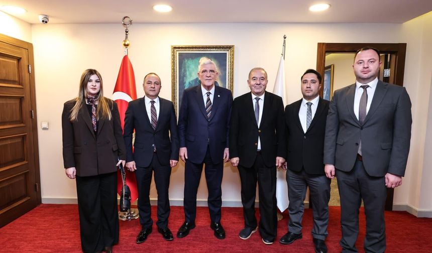 İyi Parti Çorum heyeti Dervişoğlu ile buluştu