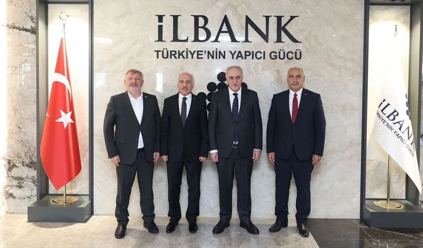 İLBANK ile yatırım görüşmesi
