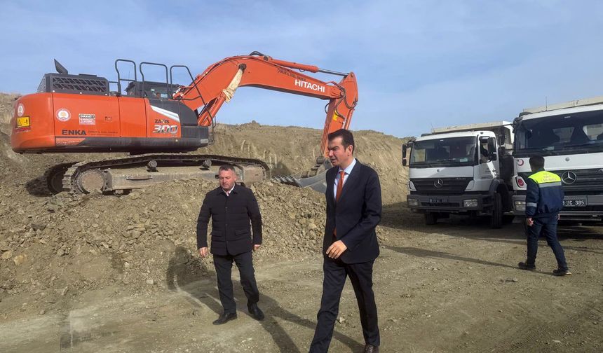 Katı Atık Transfer  istasyonu bitiriliyor