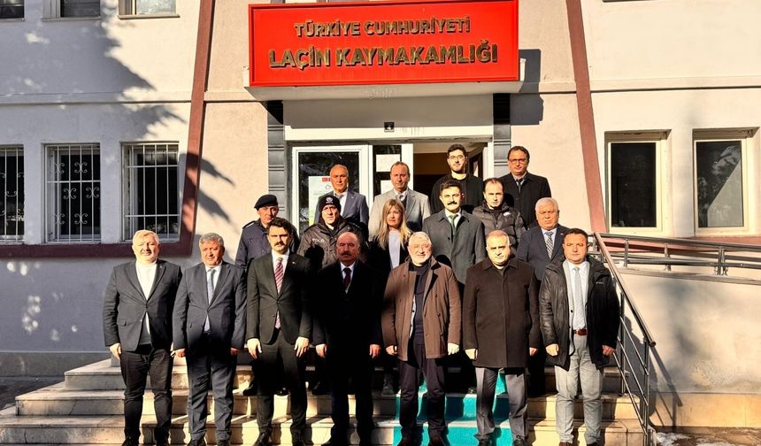 Laçin Kaymakamı  Yeşilyurt’a kutlama