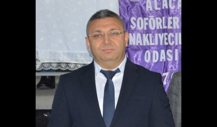 Alaca Şoförler ve Nakliyeciler  Odası’nda Mustafa Erbaş seçildi