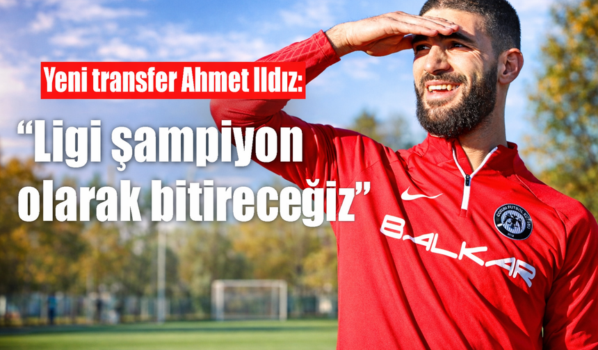 “Ligi şampiyon olarak bitireceğiz”