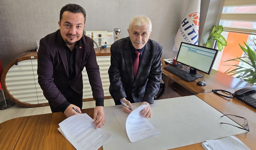 Hitit Üniversitesi ile Hitit Dağcılık  Spor Kulübü’nden iş birliği protokolü