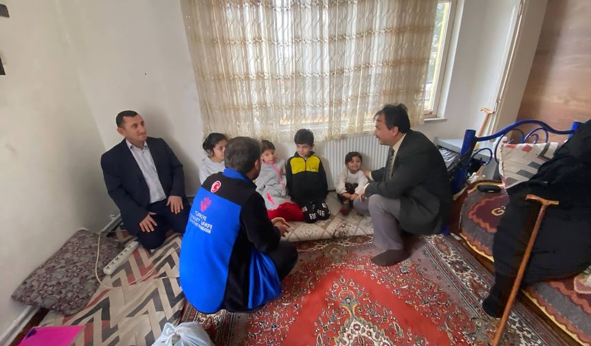 İhtiyaç sahiplerine  yardım elini uzatıldı