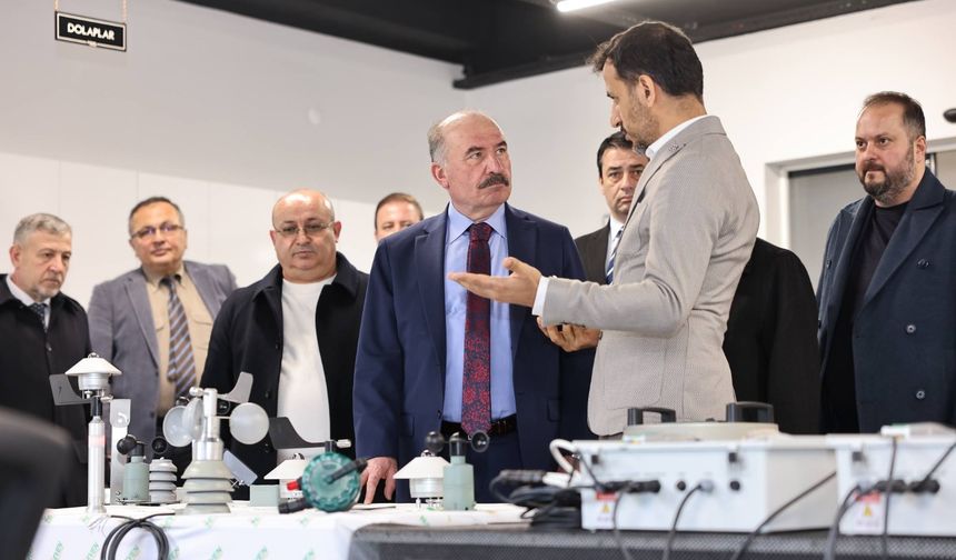 Çorum OSB’deki teknoloji hamlesi yerinde incelendi