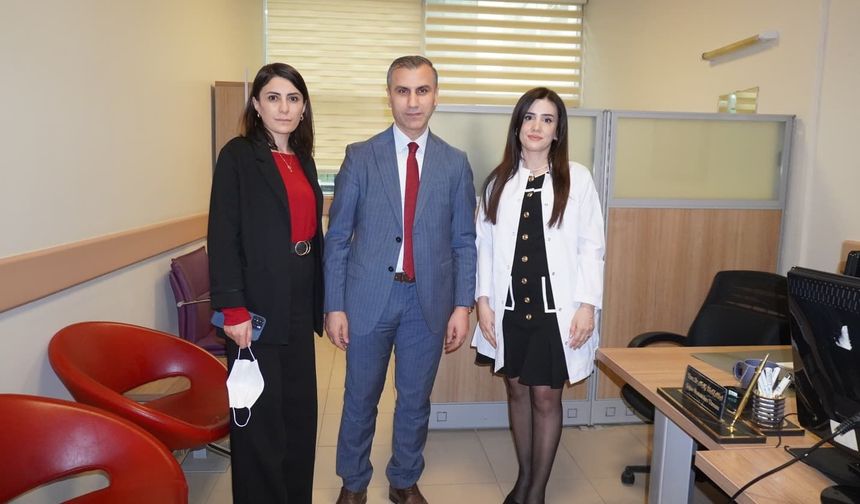 Kaymakam Duman’dan sigara  bıraktırma polikliniği ziyareti